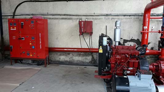 Fire Fighting Automation System | National Fire Services | Vapi